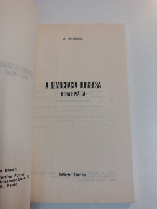 A democracia burguesa, de A. Michine