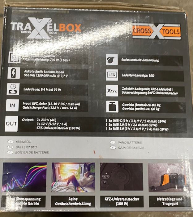 Bank energi TraxelBox nowy