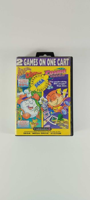 Fantastic Dizzy & Cosmic Spacehead Sega Mega Drive