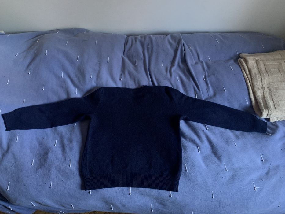 Camisola de malha da Ralph Lauren com decote em V