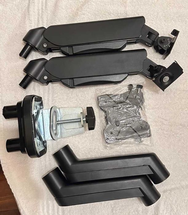 Braço Duplo de Monitor 13-27 polegadas