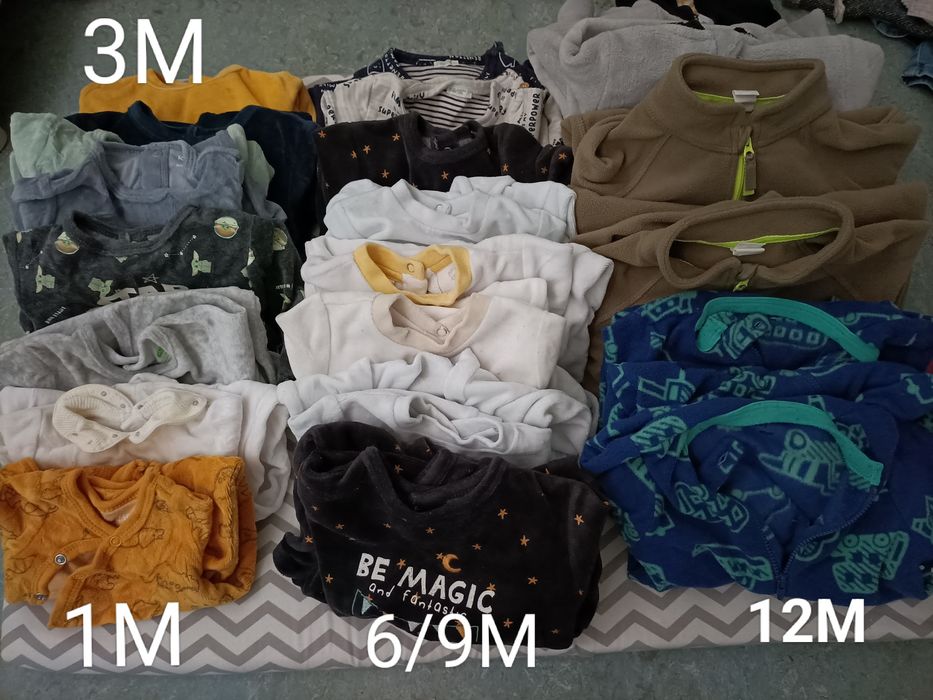 100 peças de roupa