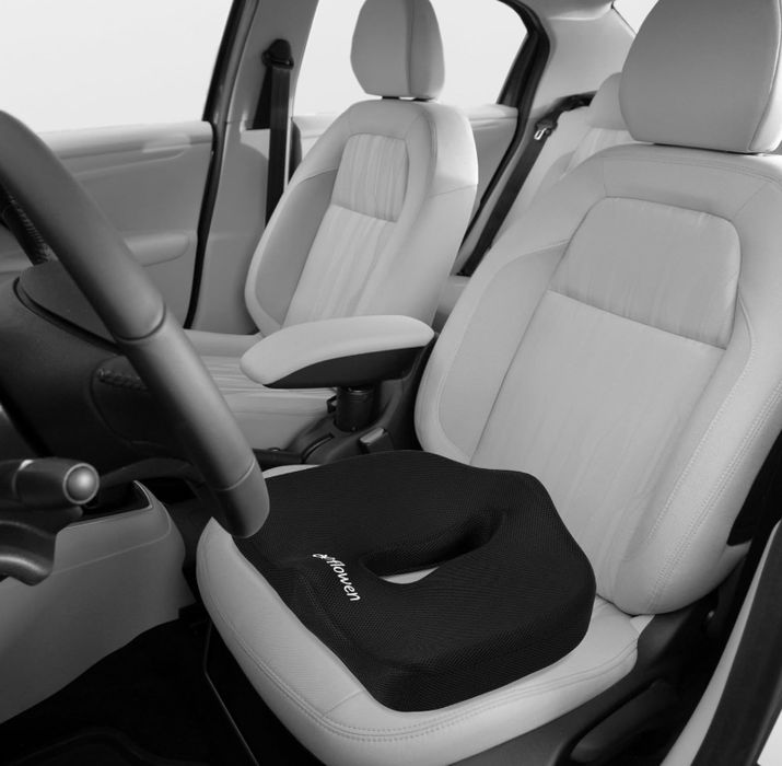 Flowen Poduszka ortopedyczna memory na krzesło biurowe, do auta