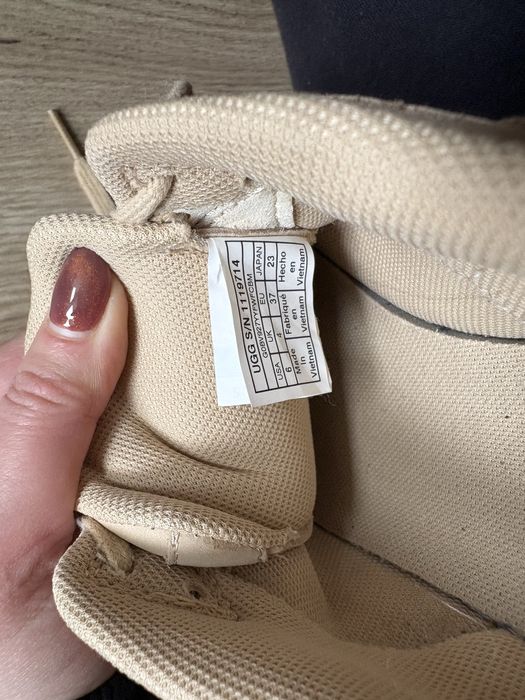 UGG Sneakersy skórzane