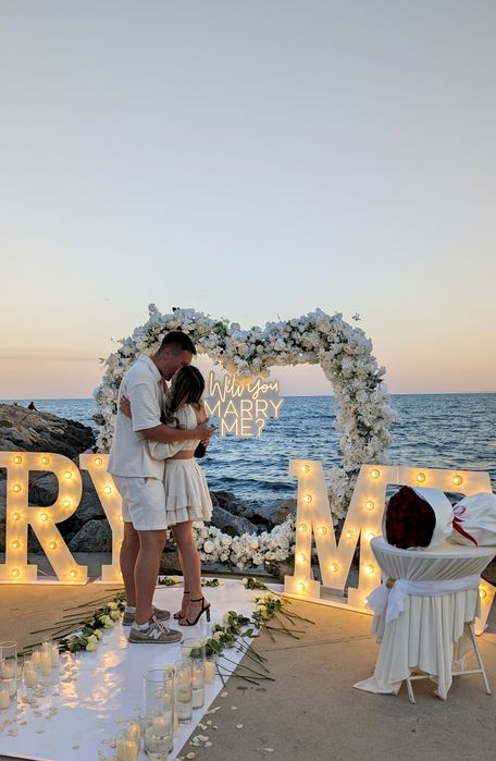 Предложение выйти замуж Освідчення Пропозиція руки та серця арка серце