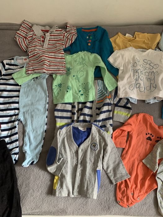 Paka ubran r. 74 dla chlopca