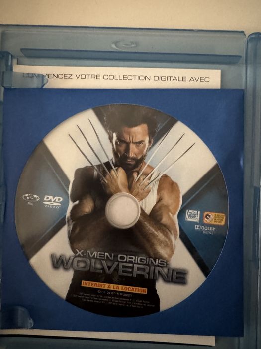 X-Men Origins: Wolverine Bluray & DVD