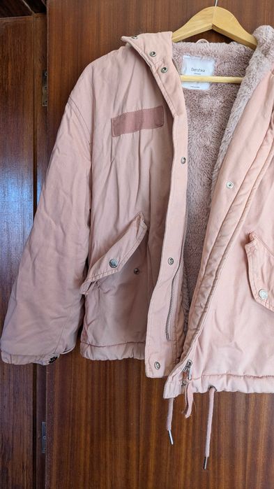 Blusão Rosa Bershka XS