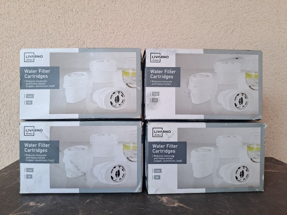 Фільтри для води Brita Maxtra Pro, Livarno Home та Ernesto (3 шт.) – Оригінал