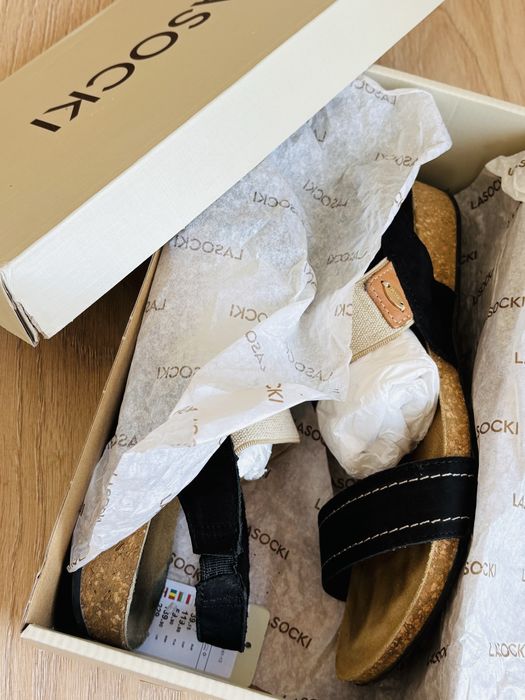 Sandały Lasocki skóra