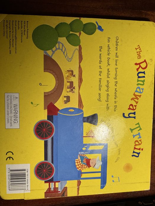 Книга англійською мовою The Runaway Train