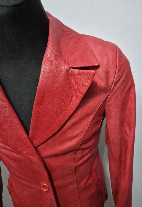 VINCENTE made in italy roz. M 44 delikatna miękka SKÓRA naturalna