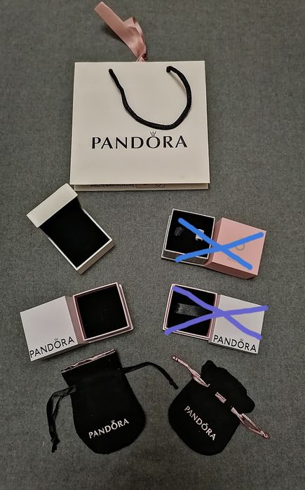 Скриньки, паке, мішечки Pandora