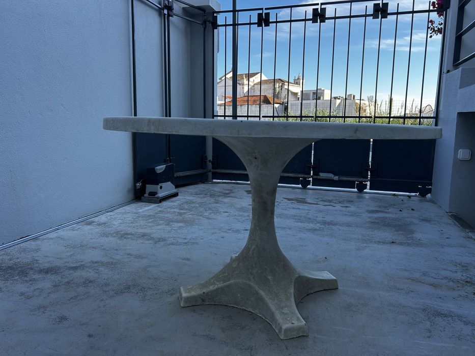 OFEREÇO Mesa de Resina de Jardim Ultra Resistente