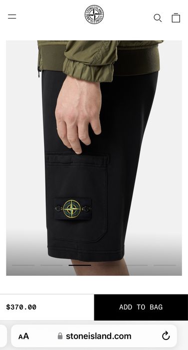STONE ISLAND Bermuda Shorts