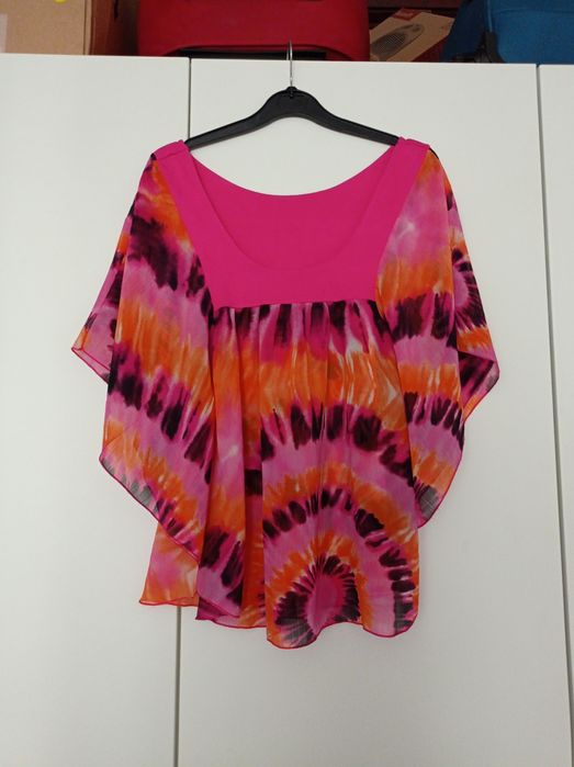 Pareo listrado transparente