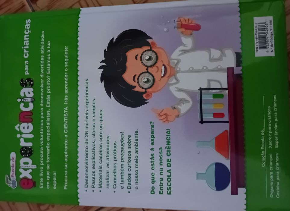 Escola de experiências para crianças