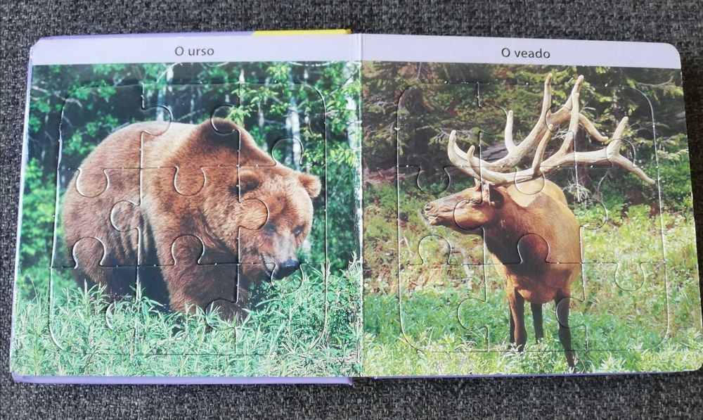 O Meu Puzzle: Os Animais do Bosque
