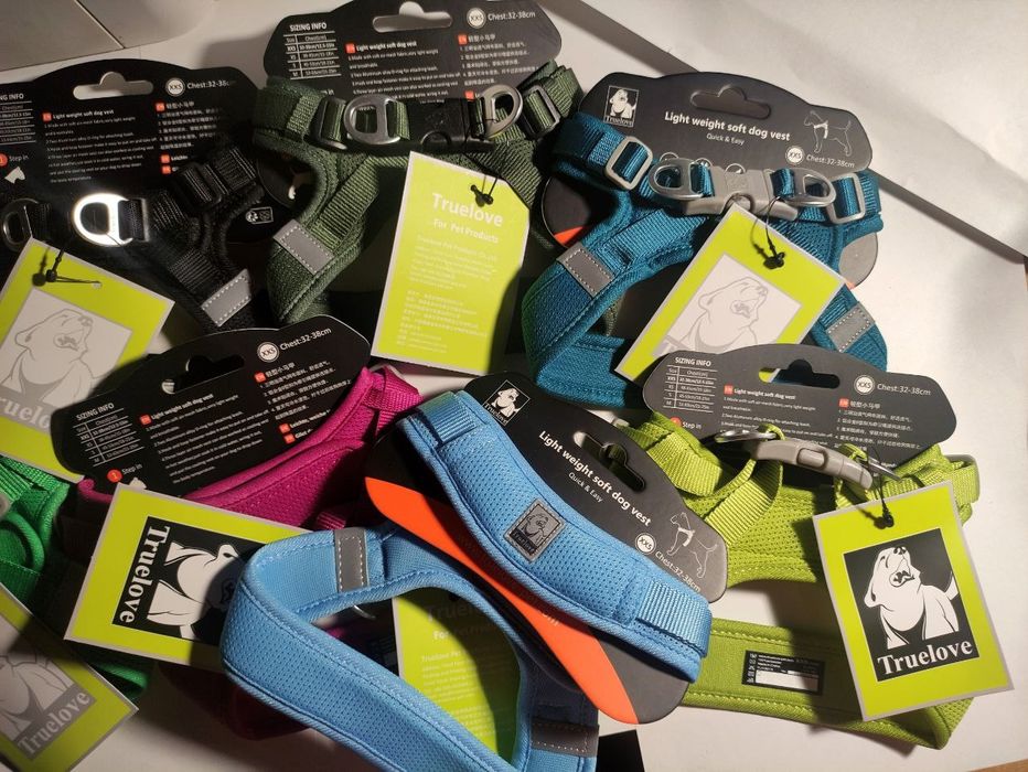 Шлейки для собак/котів, багато кольорів