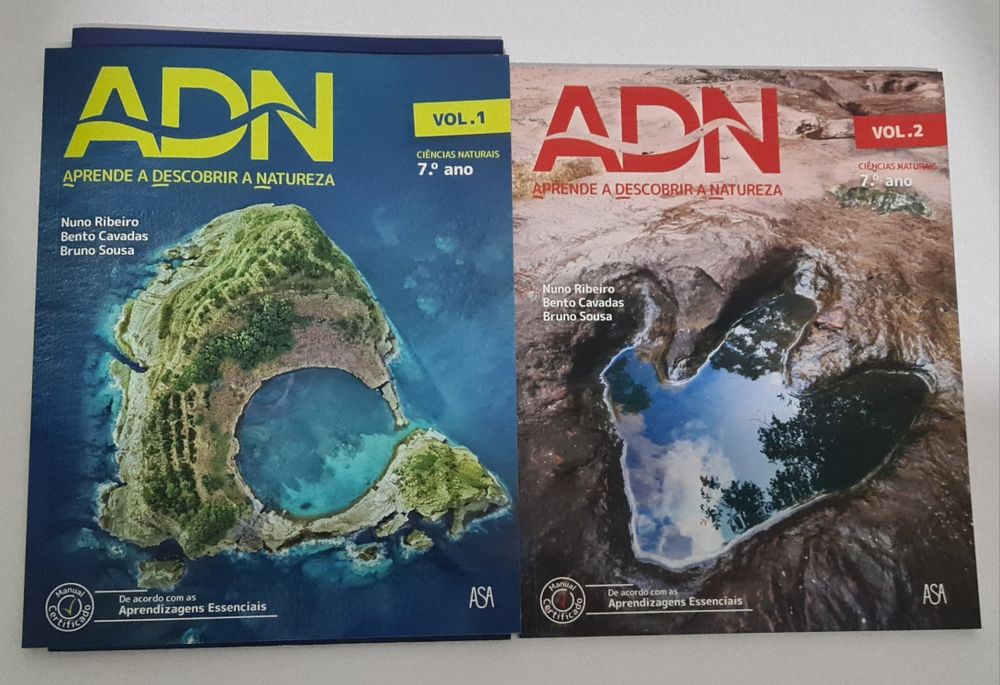 Manual de Ciências Naturais. ADN.  Novo