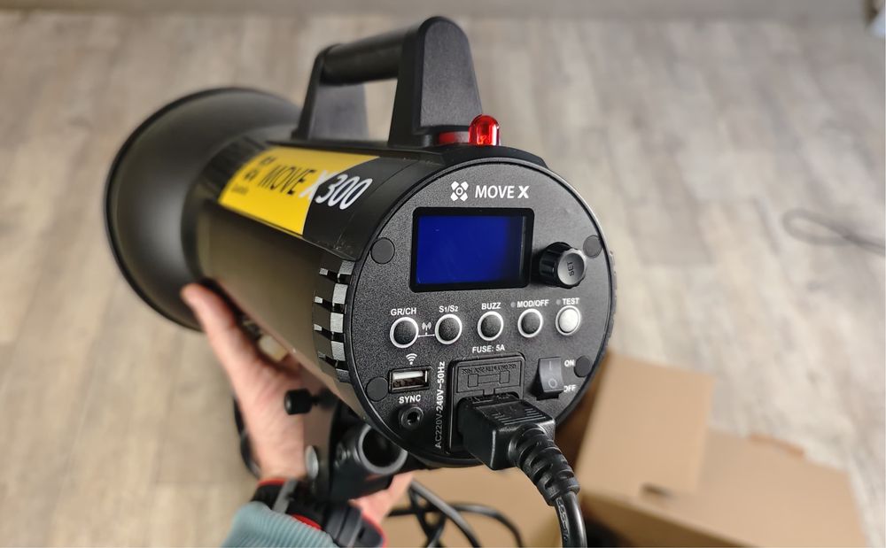 Lampa Quadralite move x300 x2