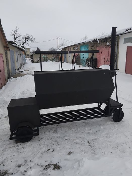 Смокер-гриль професійний для барбекю