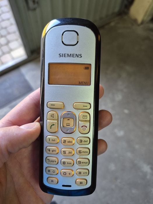 Telefon stacjonarny Siemens Gigaset AS285 + stacja + ładowarka