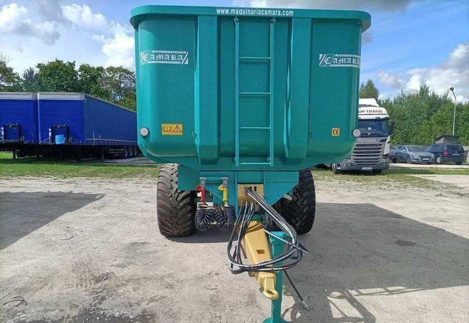 Przyczepa skorupowa Camara 12 ton możliwość wykonania w stali INOX
