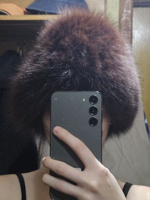 Хутряна шапка з песця