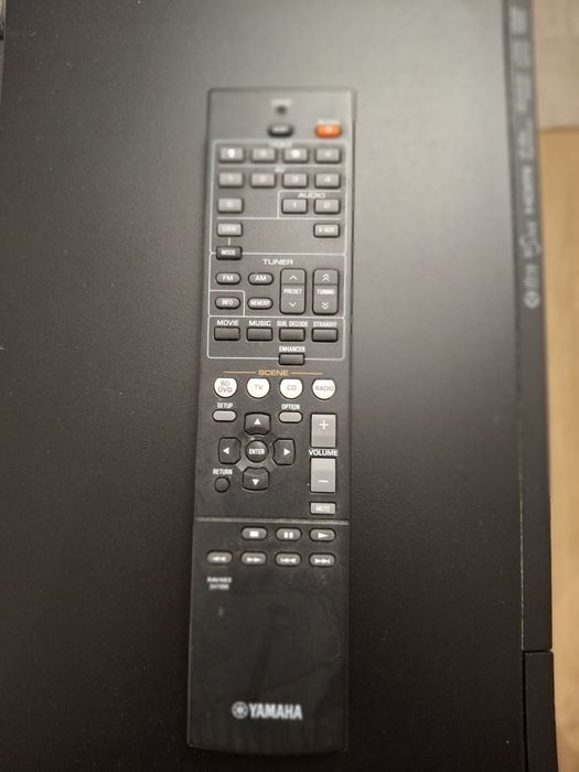 Kino domowe YAMAHA, amplituner, dvd, kolumny (głośniki)