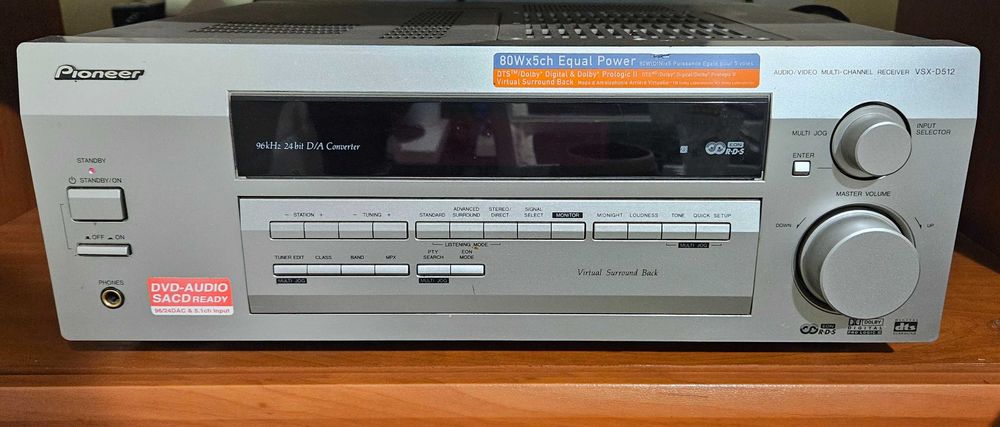 Amplituner Pioneer VSX-D512 + 2 głośniki