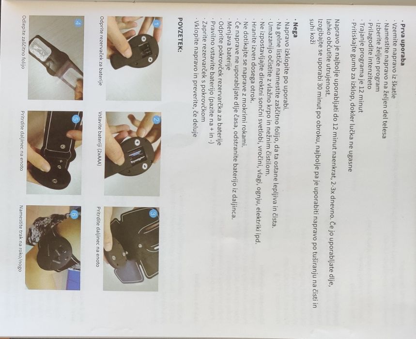 Estimulador de músculo