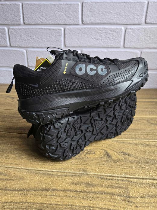 Кросівки Nike ACG Mountain Fly 2 GTX Black Найк осінь зима термо чорні