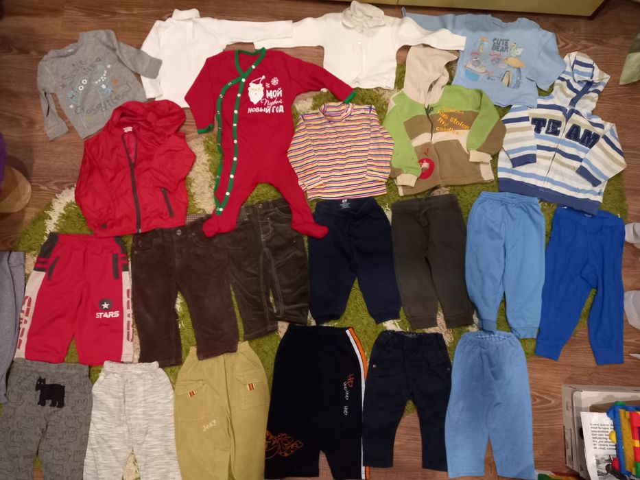 Теплі речі штани, кофти, джинси на хлопчика 3-12 міс
