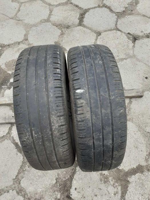 2x używane opony letnie 225/65 R16C Hankook 4.5mm - możliwy montaż