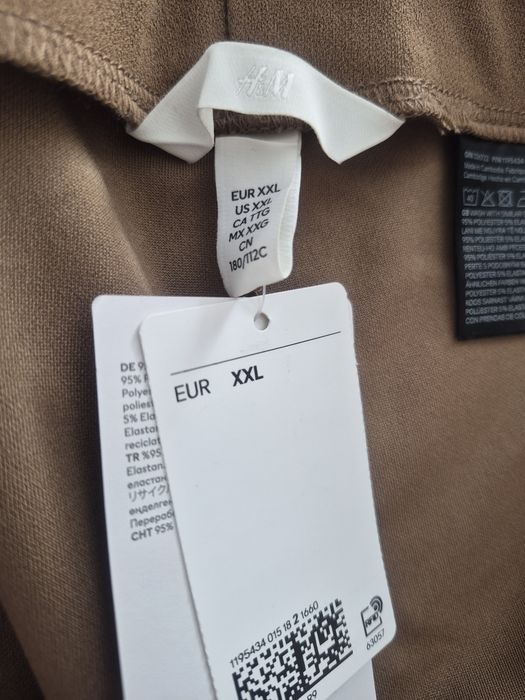 Szerokie spodnie brązowe XXL 52-54 H&M