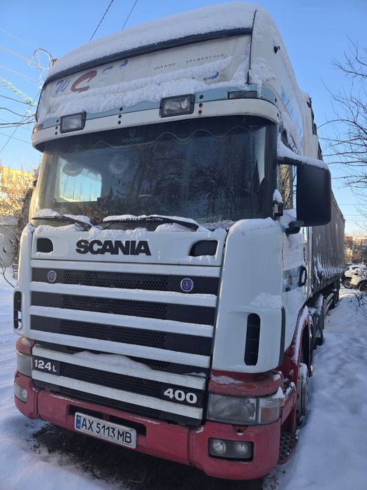 Scania 124 з напівпричепом