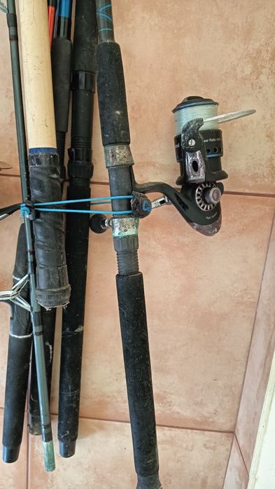 Conjunto canas de pesca