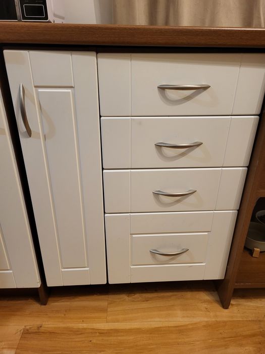 Meble kuchenne + blat | solidne | stan dobry