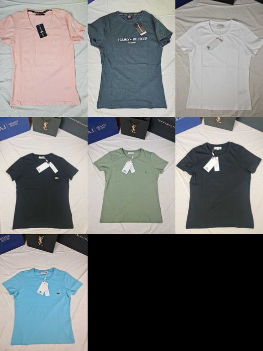 Koszulka damska tommy hilfiger ralph nowość lacoste shirt hit
