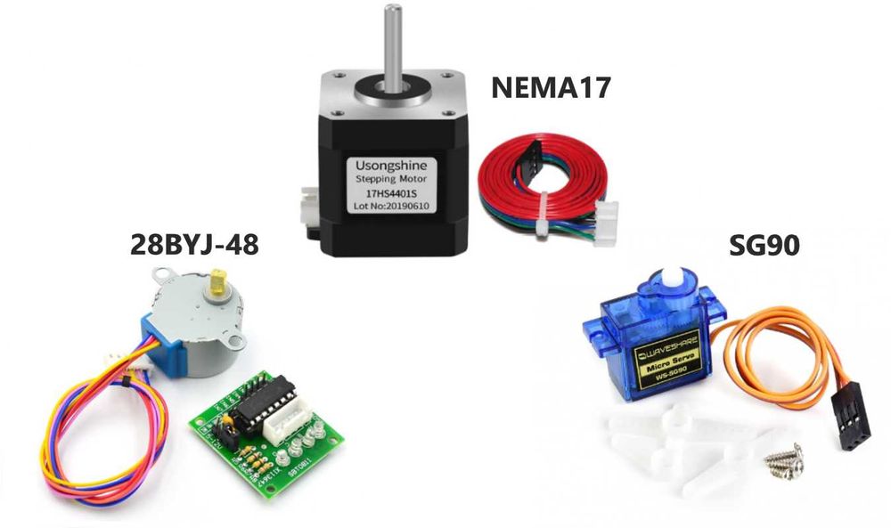 CNC | Drivers | Motor 28Byj-48 | SG90 | DRV8825 | A4988 | Ramps 1.4 |64553044891651121