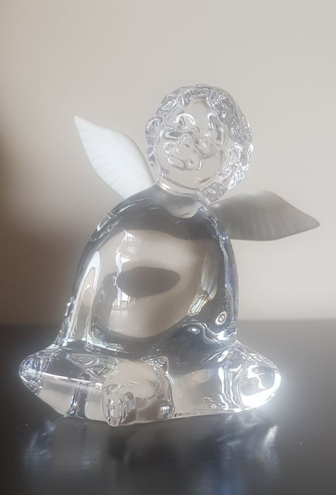 Anjo Atlantis Cristal Assinado Margarida Antunes 10,5 cm