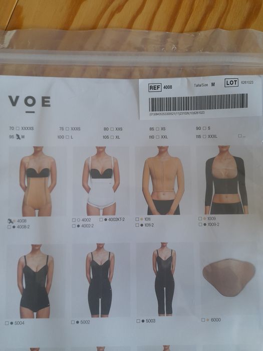 Cinta de abdominoplastia M