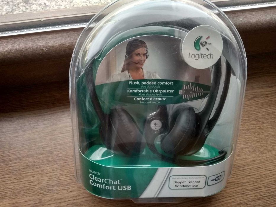Słuchawki Logitech ClearChat USB Comfort nowe! darmowa dostawa