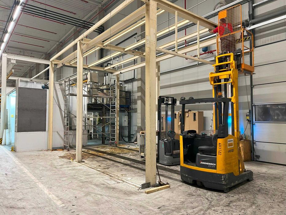 Hala Konstrukcja Stalowa 9m/4m/5m Lakiernia Warsztat Garaż