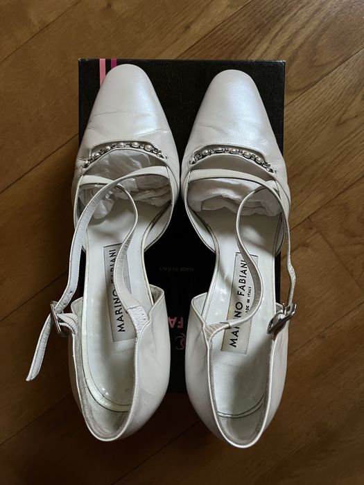 Buty ślubne skóra Marino Fabiani