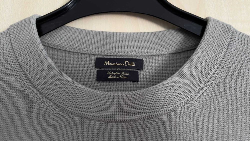Bluza męska Massimo Dutti - Extrafine Cotton - rozmiar L