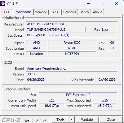 Материнська плата ASUS TUF GAMING X670E-PLUS (на гарантії)