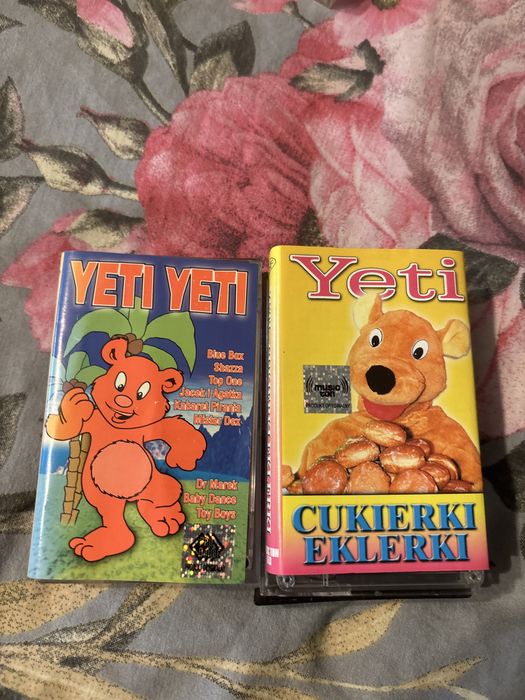 Yeti cukierki eklerki kaseta audio disco polo