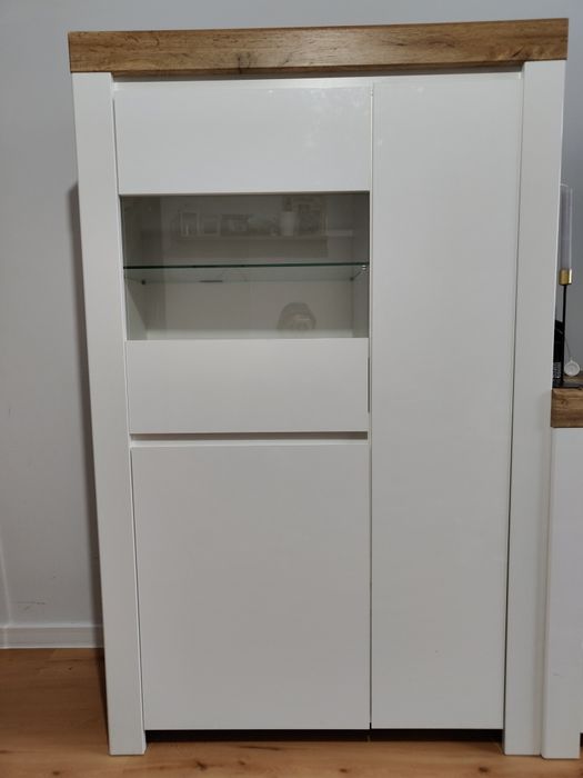 Witryna biała połysk